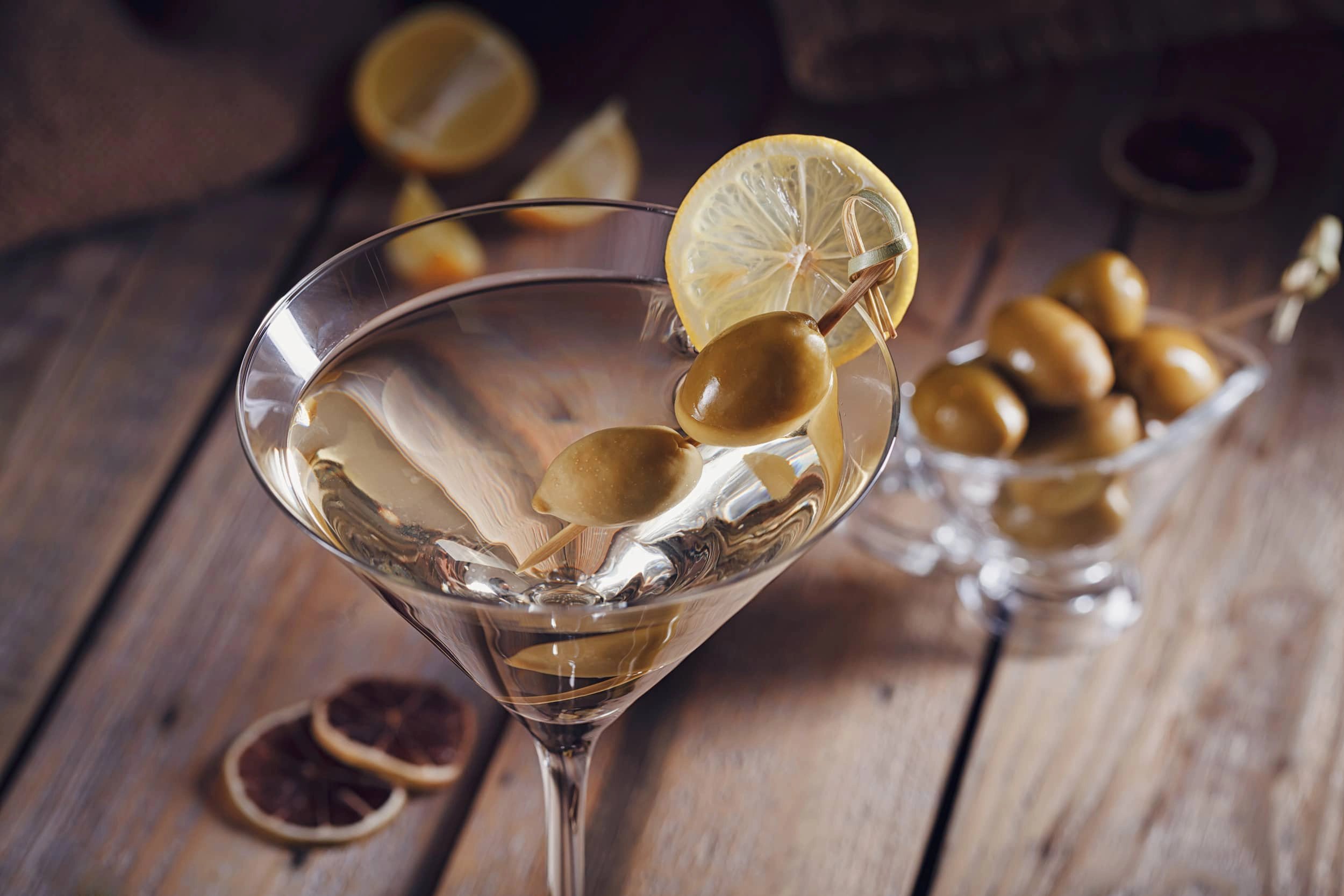 Slake Spirits - Handmade Gin from the South of England makes the perfect Martini