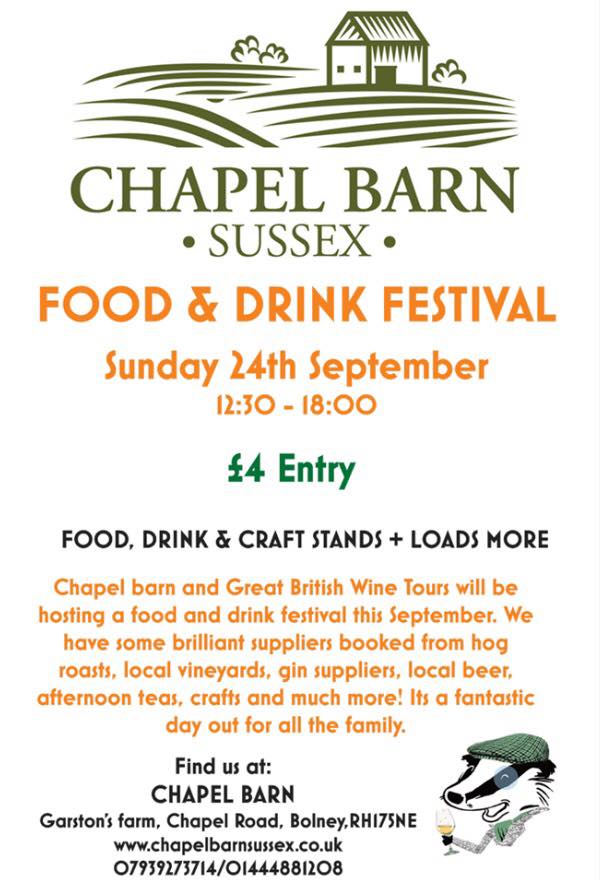 Chapel Barn Food and Drink Festival Wedding fair and open day 2017