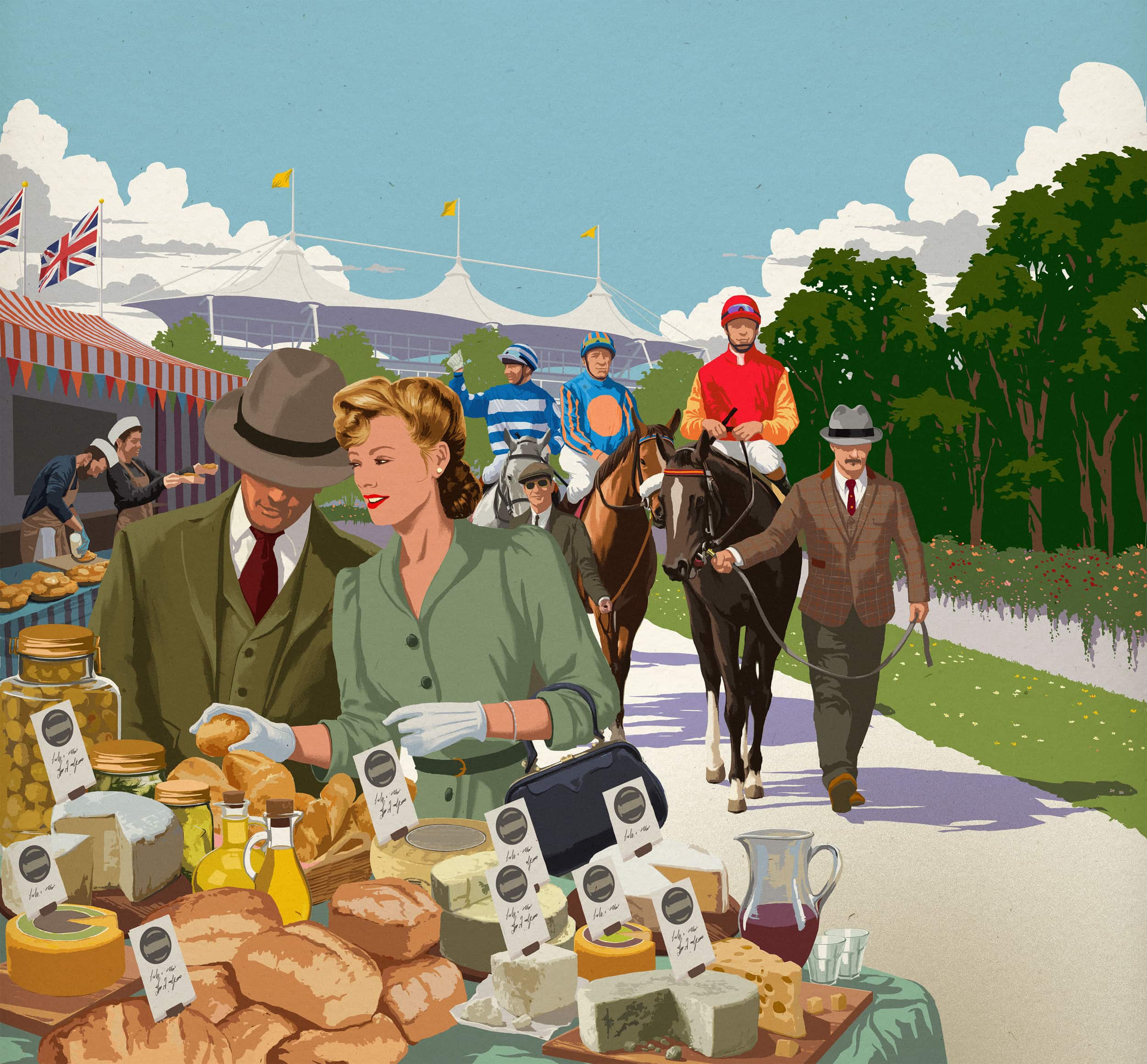 Goodwood Food Fest Artwork 2018