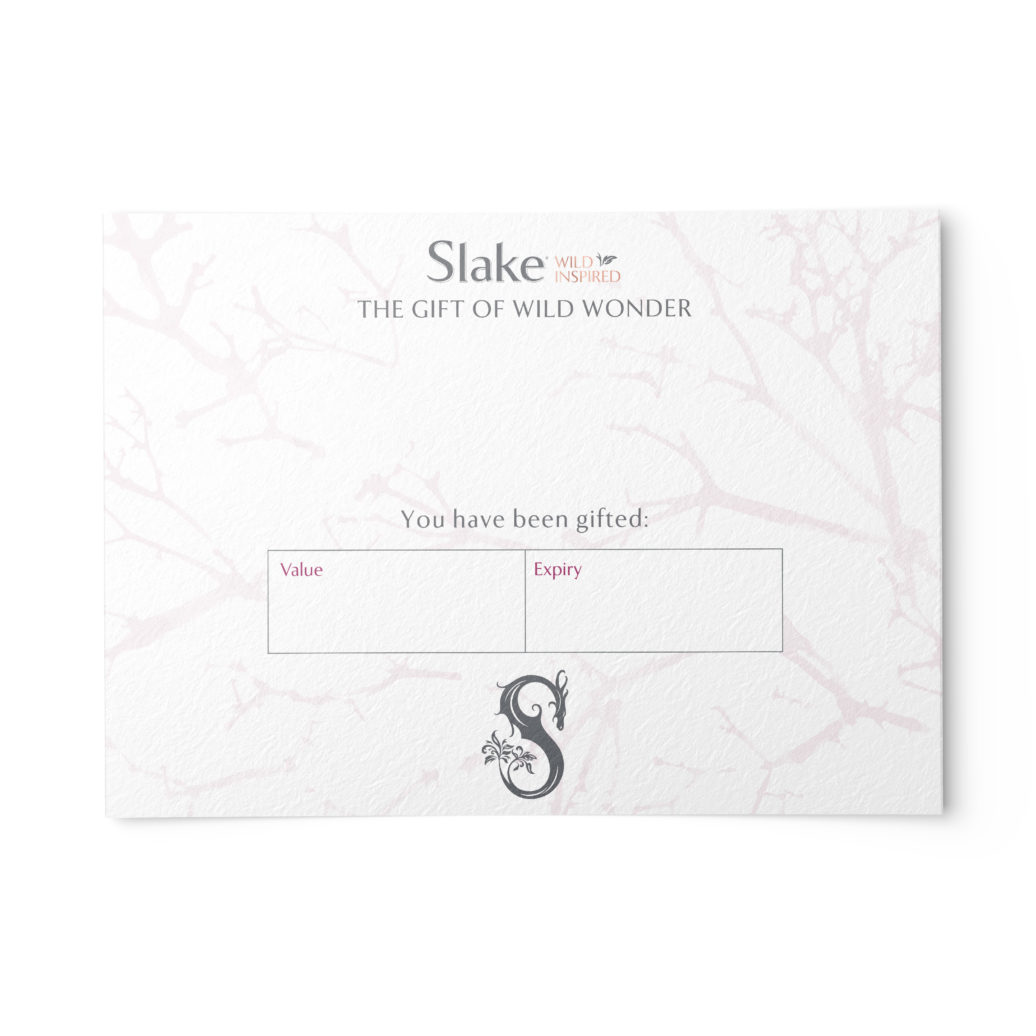 Slake Spirits Gift Voucher Back