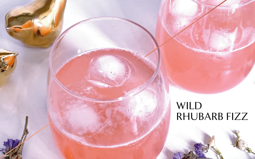 Wild Rhubarb Fizz