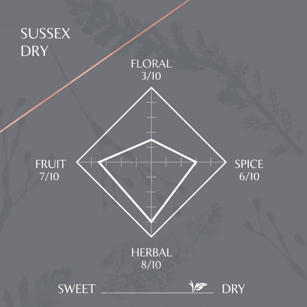 Sussex Dry Gin - 200ml - Image 4